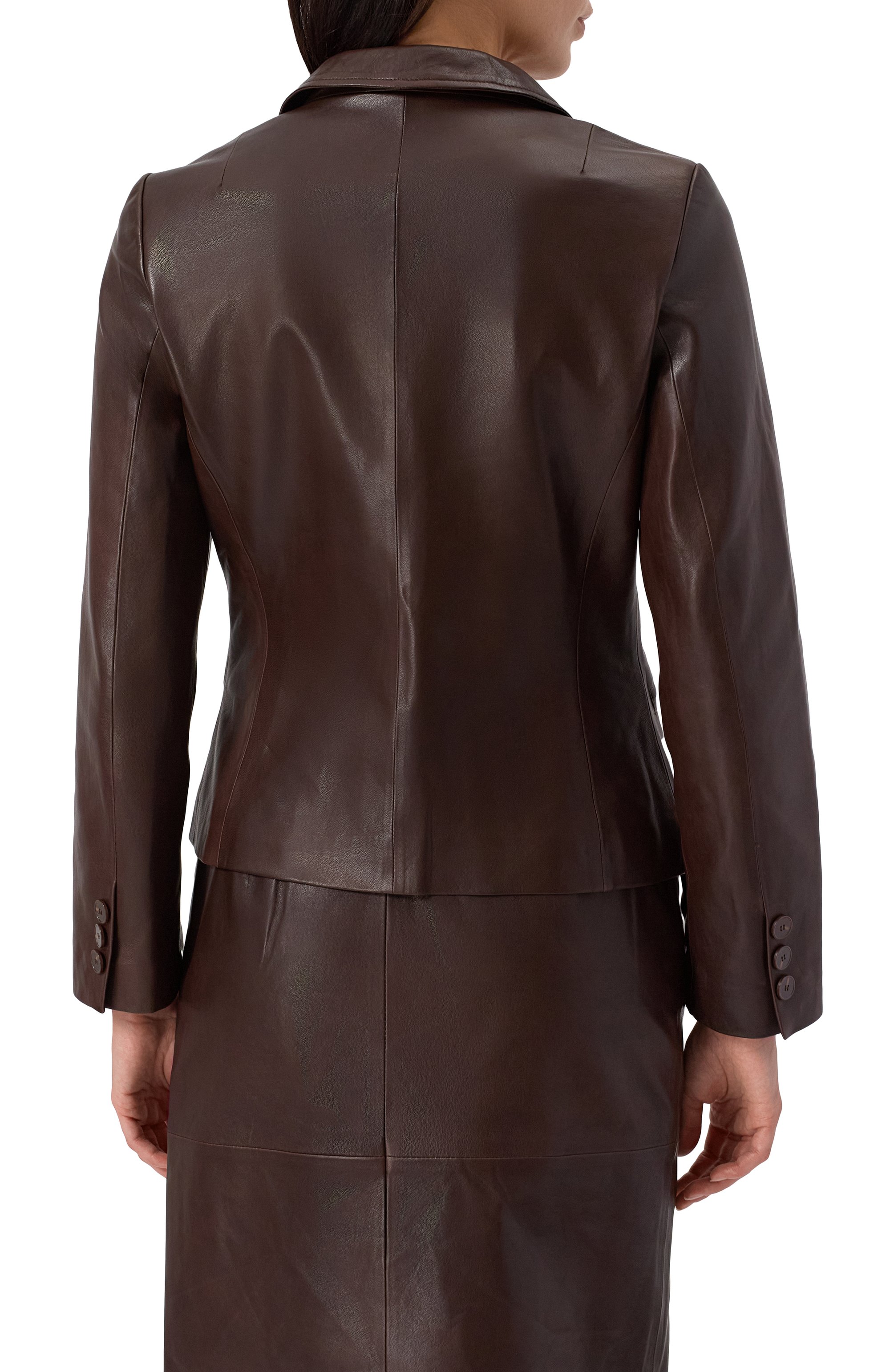 Кожаная куртка VENERA M., арт. P-40, фото 4