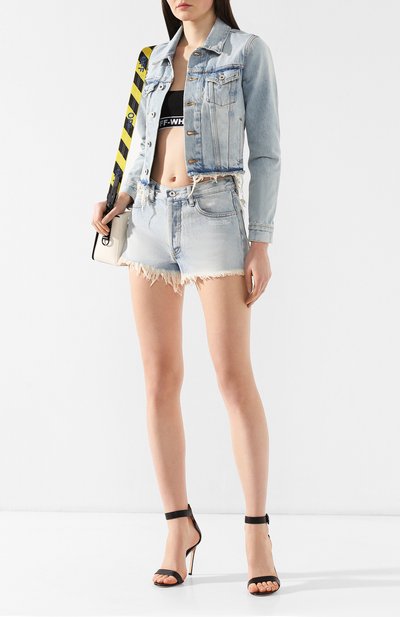 Джинсовые шорты OFF-WHITE, арт. 0WYC002R197730577100, фото 2