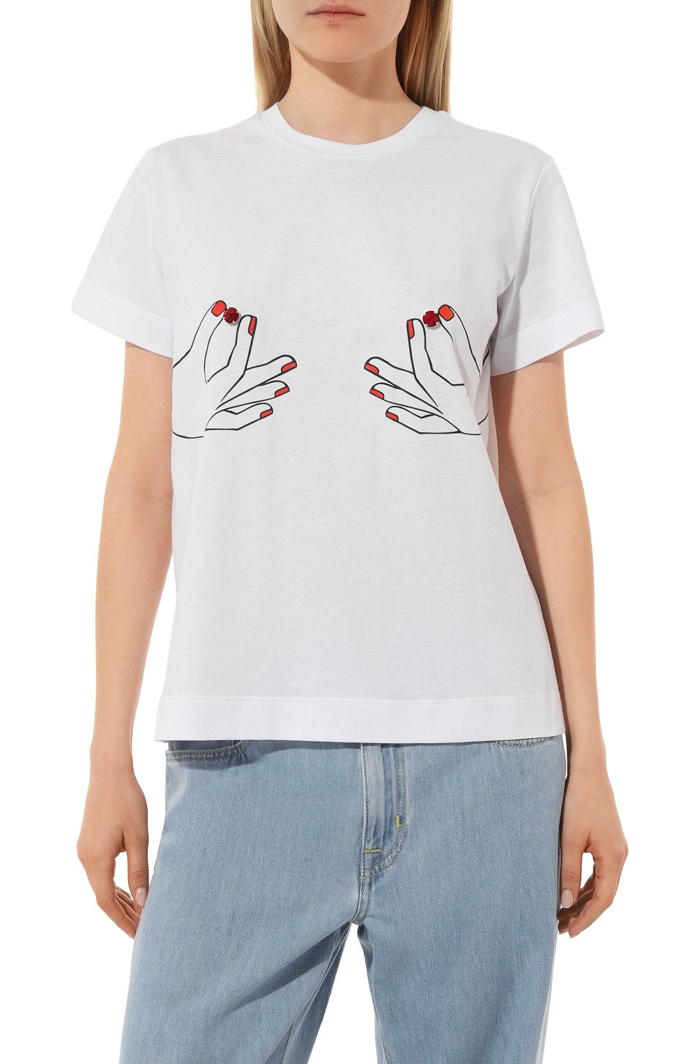 Хлопковая футболка VIVETTA, арт. V2S/F031/6333, фото 3