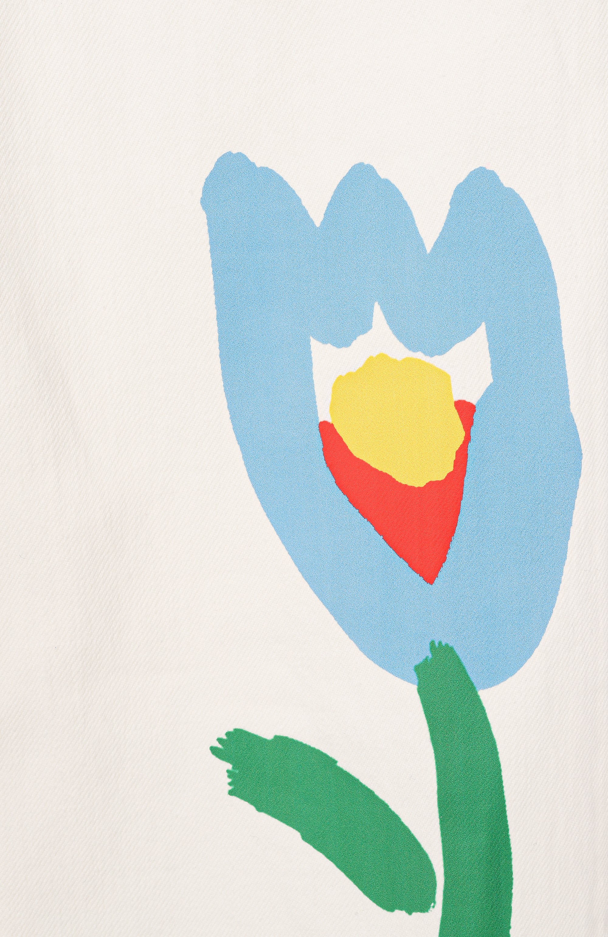 Джинсы STELLA MCCARTNEY кремового цвета по цене 15900 руб., арт. TY6C20, фото 3 Джинсы STELLA MCCARTNEY, арт. TY6C20, фото 3