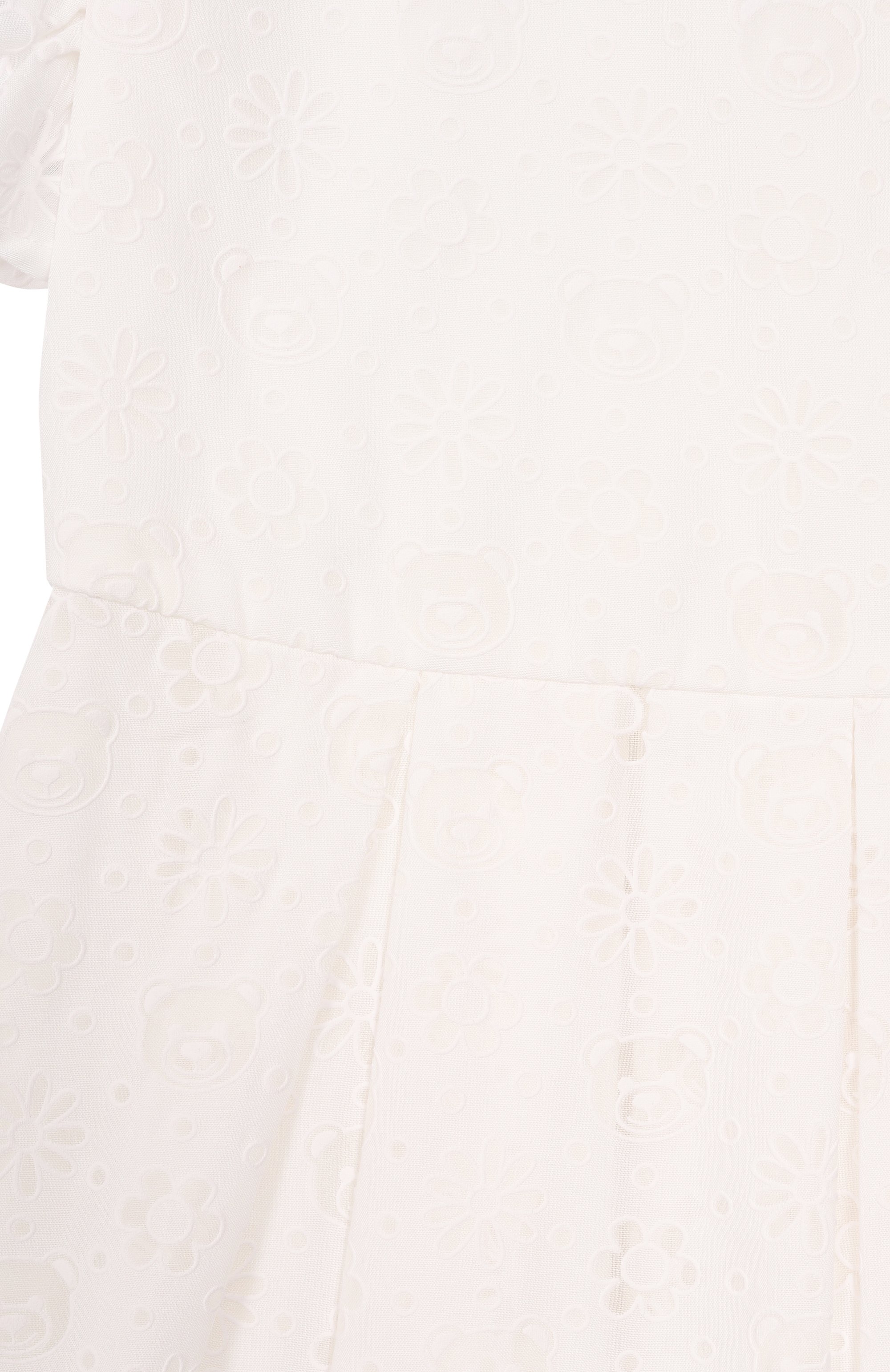 Платье MOSCHINO молочного цвета по цене 31700 руб., арт. HDV0G2/LZB15/4-8, фото 3 Платье MOSCHINO, арт. HDV0G2/LZB15/4-8, фото 3