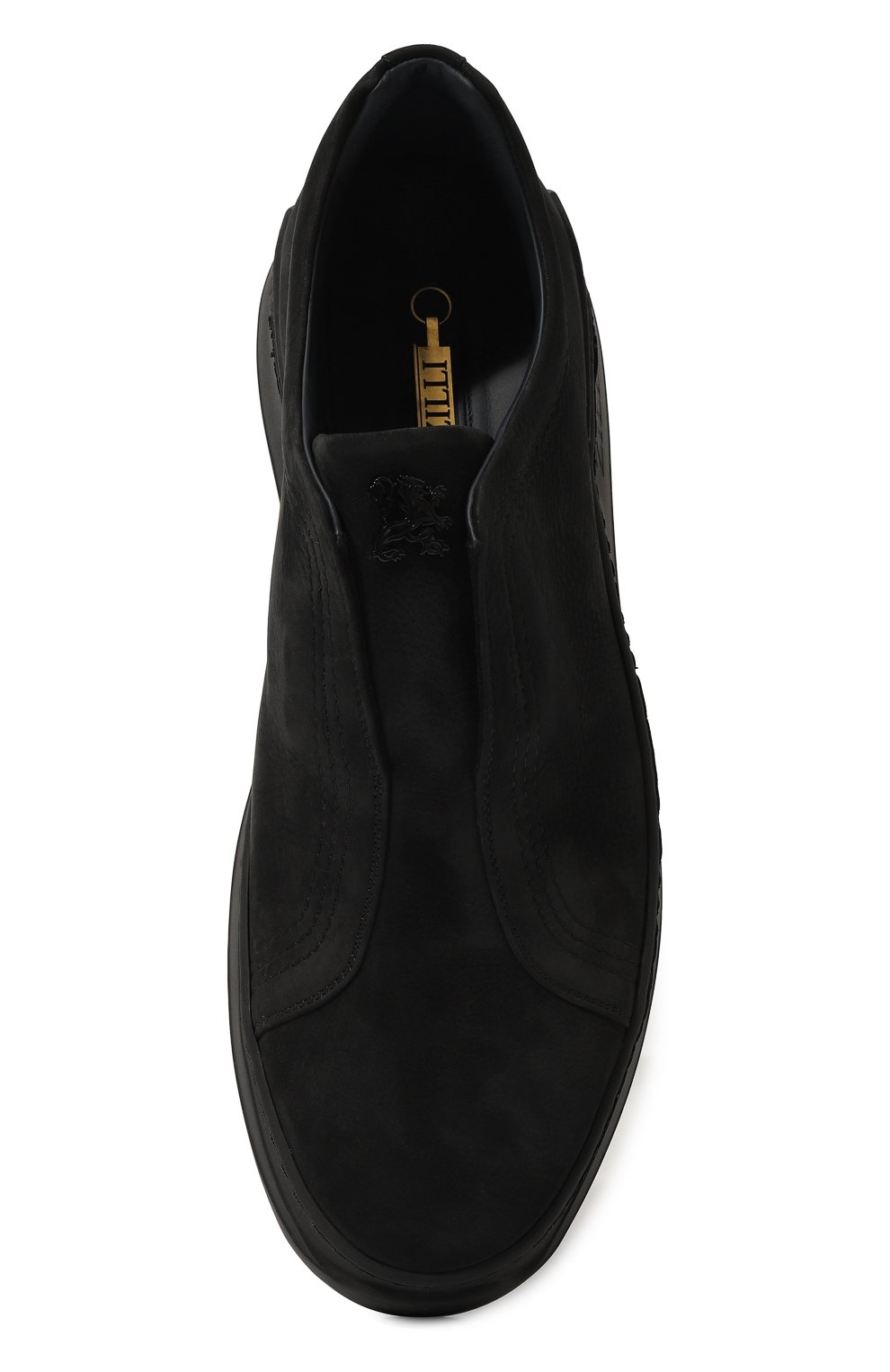 Кеды из нубука ZILLI черного цвета по цене 110000 руб., арт. H0002AM1003VSH002, фото 6 Кеды из нубука ZILLI, арт. H0002AM1003VSH002, фото 6