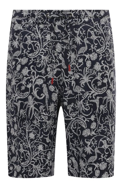 Мужские льняные шорты KITON, арт. UPN005H08902