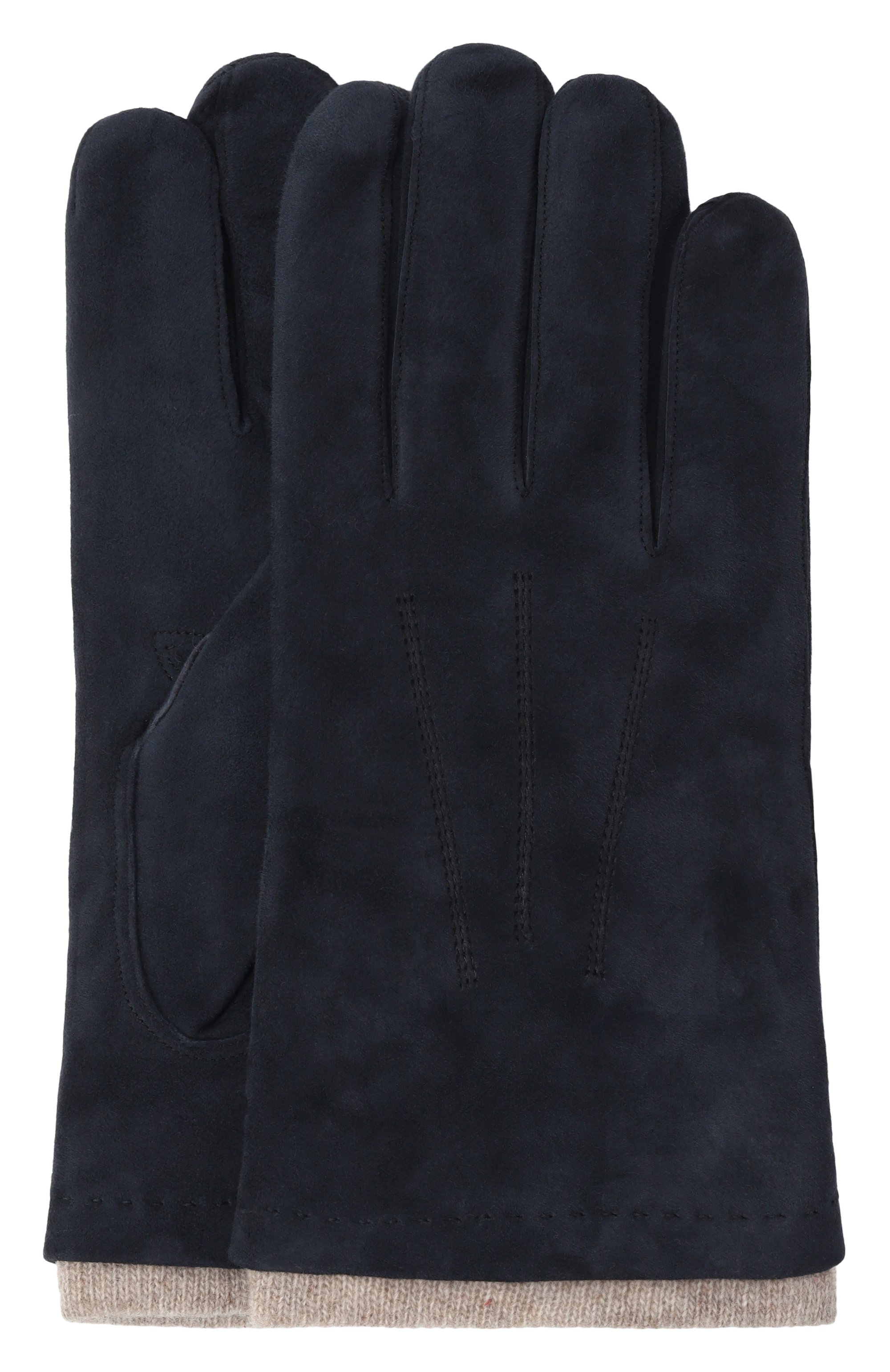 Замшевые перчатки PAUL&SHARK, арт. 14317200, фото 1