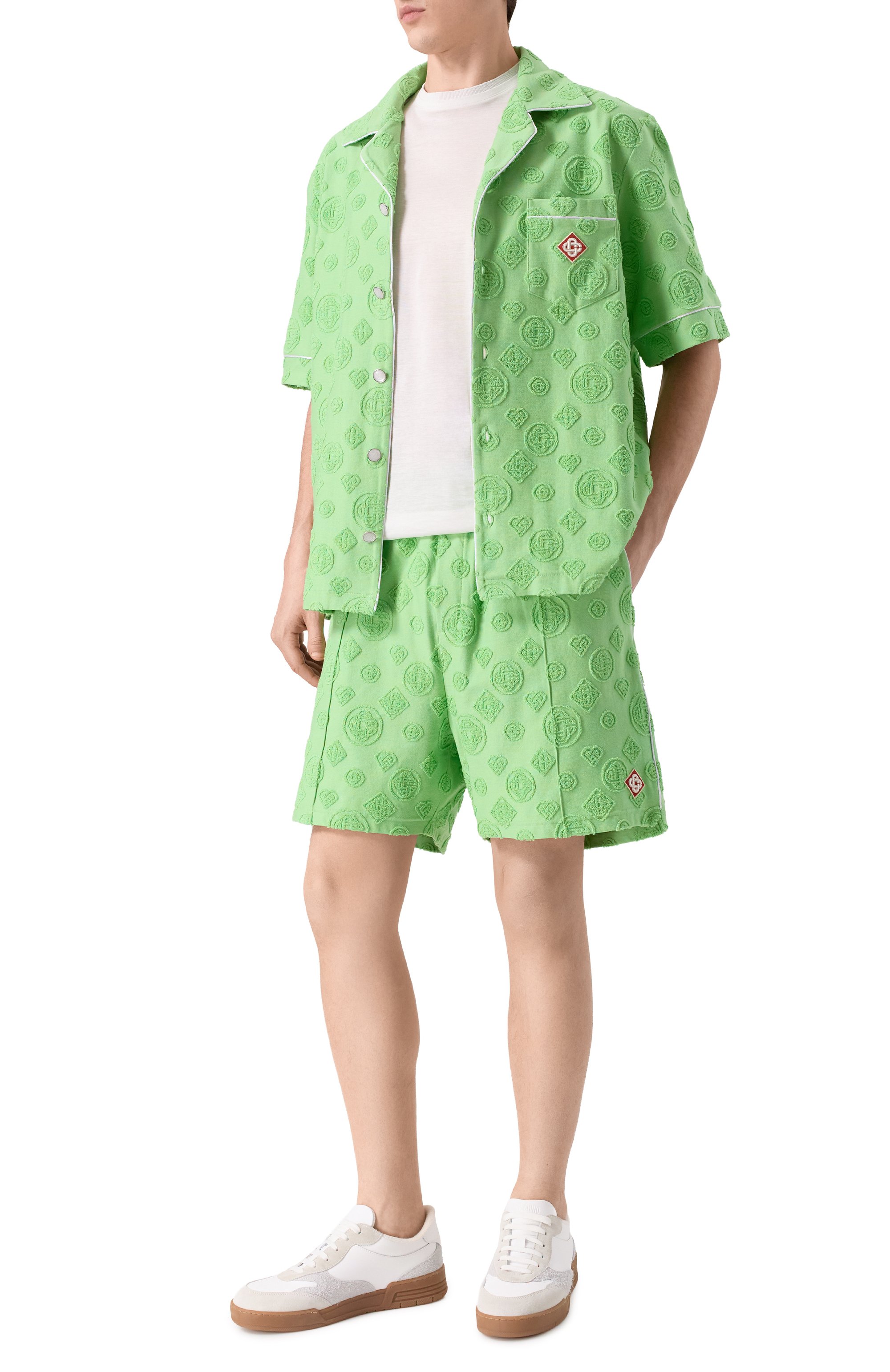 Хлопковая рубашка CASABLANCA, арт. M-SP26-SH-085-01, фото 2