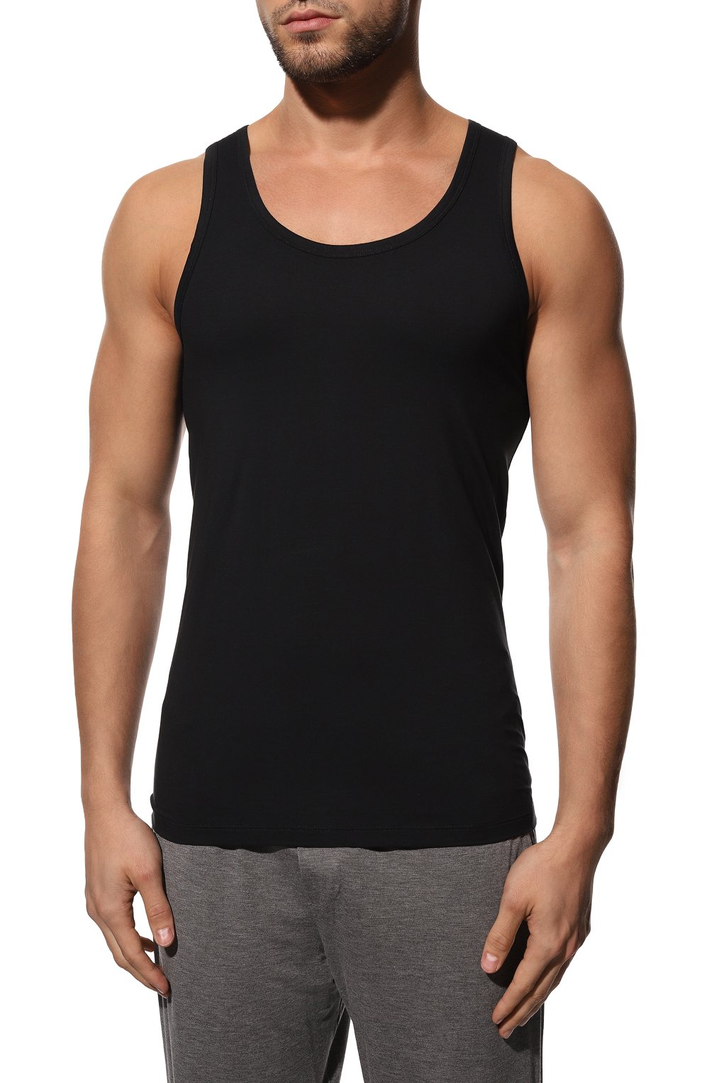 Хлопковая майка HANRO, арт. 073087., фото 3