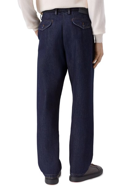 Джинсы MVST темно-синего цвета по цене 103500 руб., арт. M25.1PM.T005, фото 4 Джинсы MVST, арт. M25.1PM.T005, фото 4