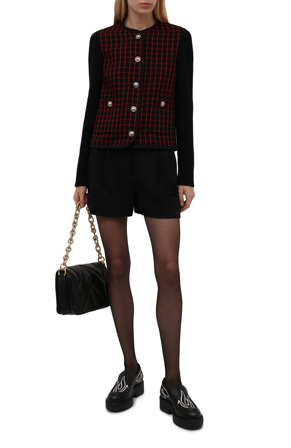 Кожаные лоферы MIU MIU, арт. 5D610D-3ATA-F0967-055, фото 2