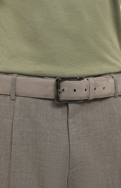 Ремень из нубу ка ZILLI, арт. MJL-CLAQE-01982/0100, фото 2