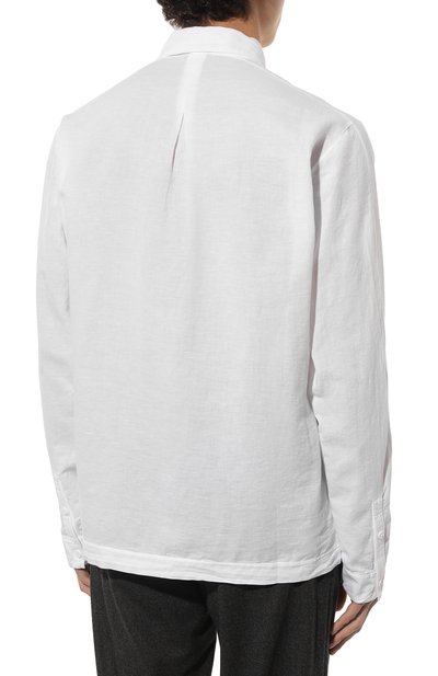 Рубашка из хлопка и льна TRANSIT, арт. CFUTRTW320, фото 4