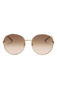 Женские солнцезащитные очки GUCCI коричневого цвета, арт. GG1281SK 002 | Фото 3 (Региональные ограничения белый список (Axapta Mercury): Не проставлено; Нос: Не проставлено; Материал: Металл; Тип очков: С/з; Оптика Гендер: оптика-женское; Очки форма: Круглые)