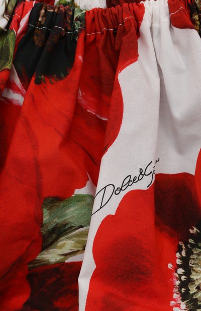 Хлопковый топ DOLCE & GABBANA, арт. L55S88/HS5Q4/2-6, фото 3