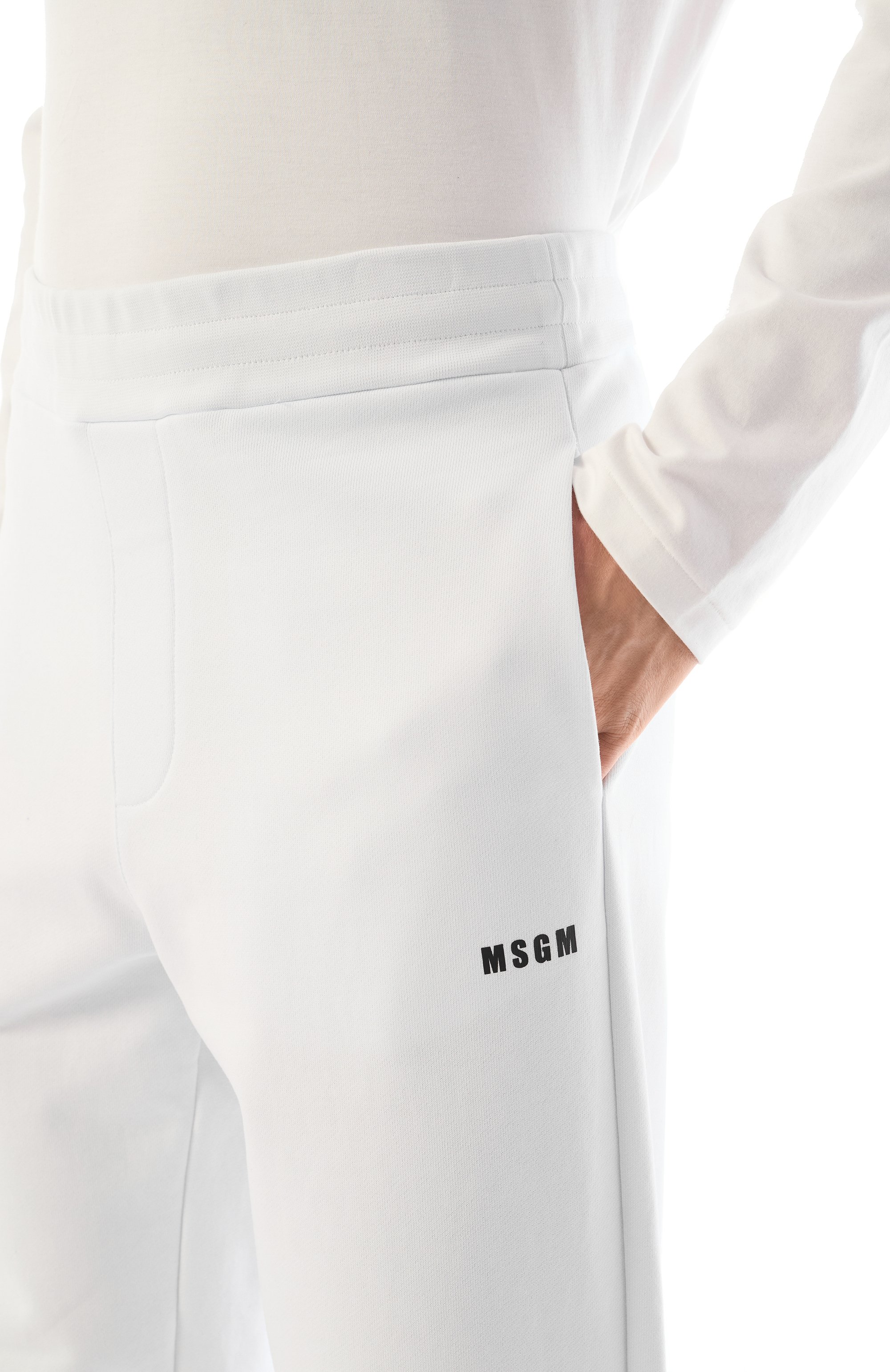 Хлопковые джоггеры MSGM, арт. 2000MP500/300000, фото 5