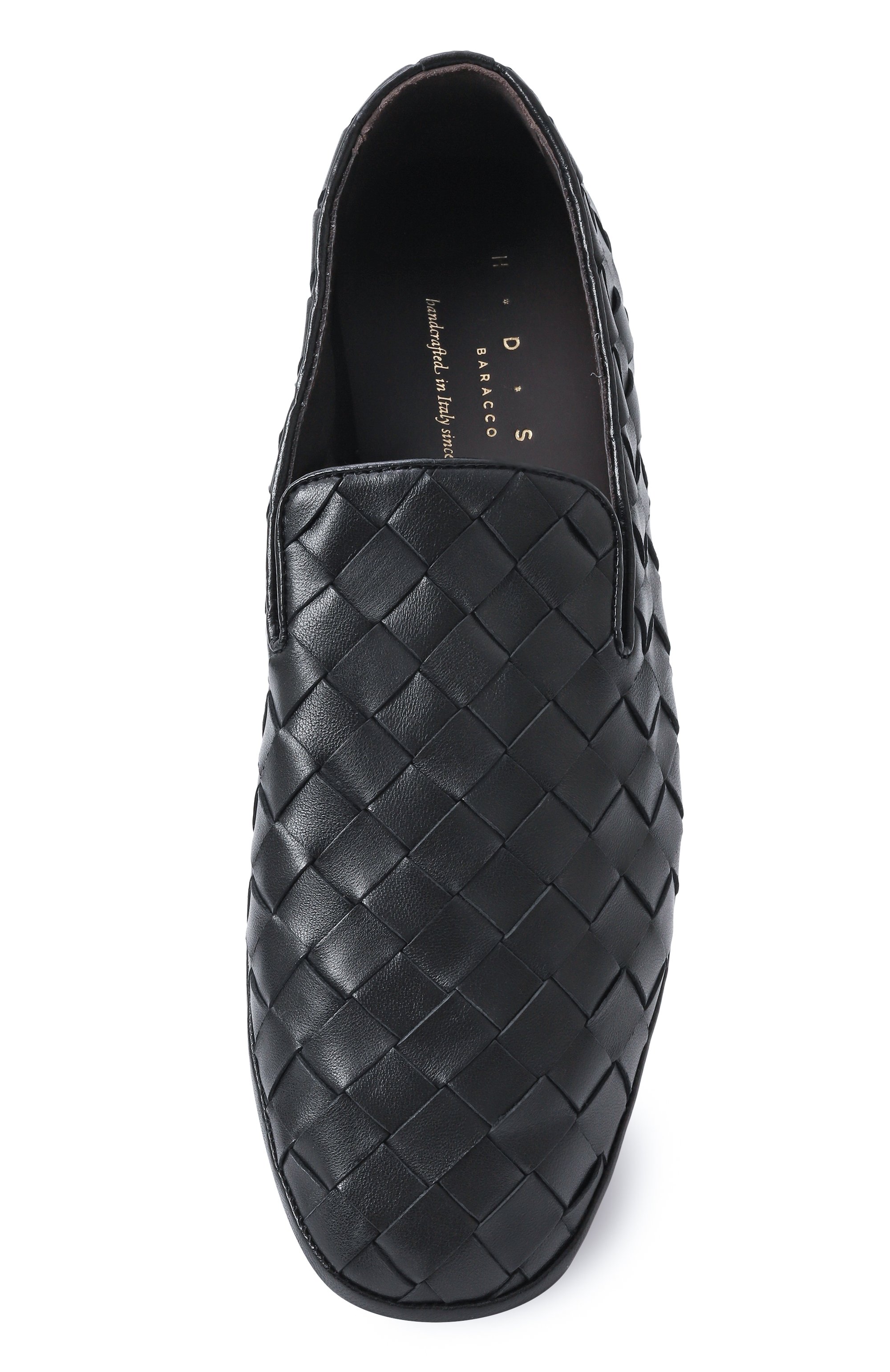 Кожаные лоферы H`D`S`N BARACCO черного цвета по цене 58300 руб., арт. GUINEA.X.0*, фото 6 Кожаные лоферы H`D`S`N BARACCO, арт. GUINEA.X.0*, фото 6