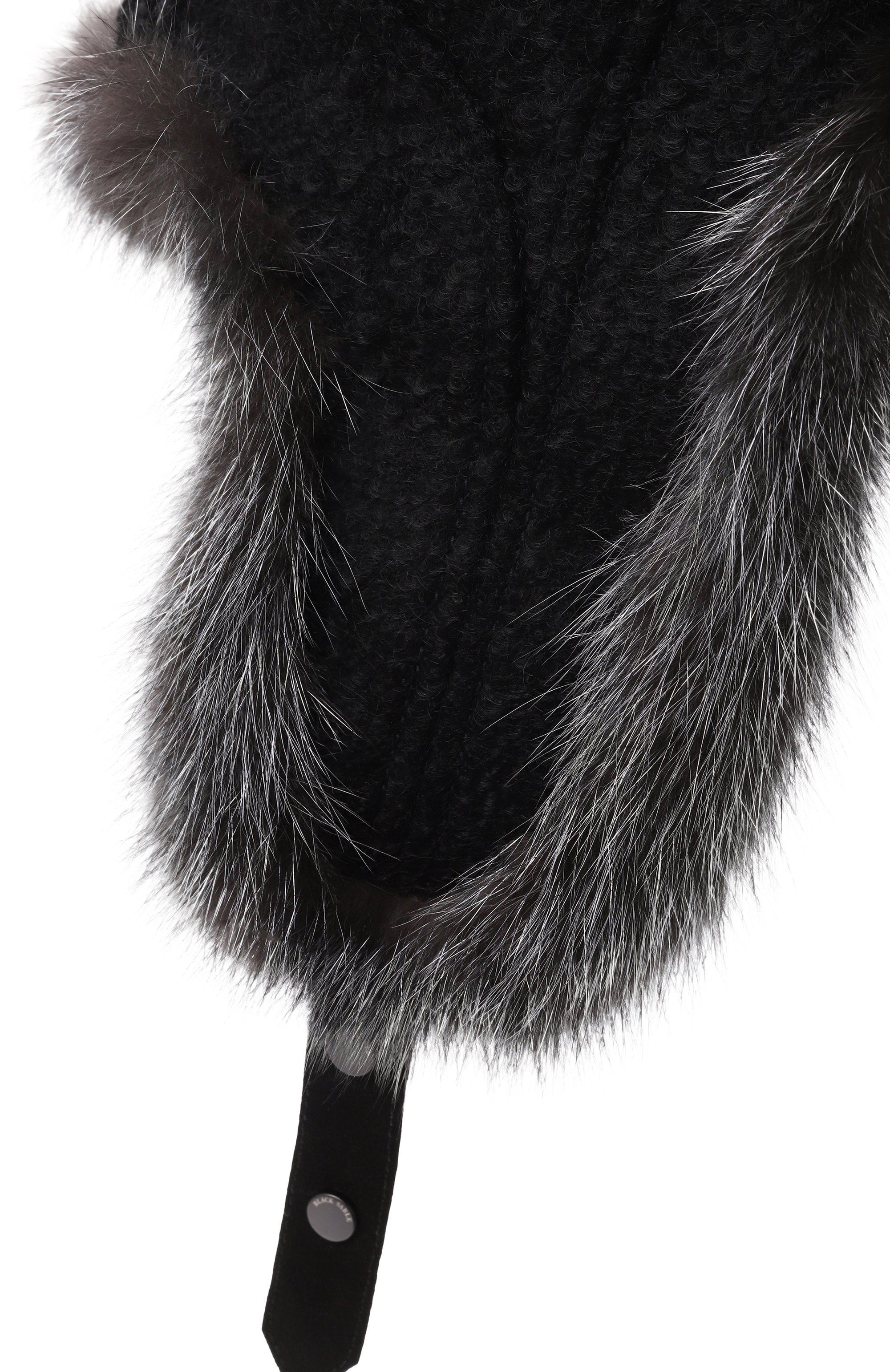 Кашемировая шапка-ушанка star с мехом соболя BLACK SABLE, арт. BS-FHST-SS, фото 3