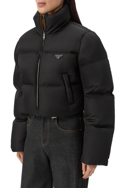 Пуховик PRADA черного цвета по цене 325000 руб., арт. 29D056/1WQ8, фото 3 Пуховик PRADA, арт. 29D056/1WQ8, фото 3