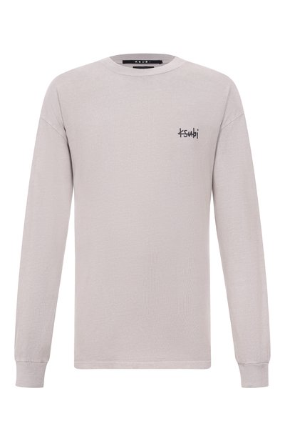 Мужская хлопковый лонгслив KSUBI, арт. MFA25TE001