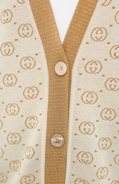 Шерстяной кардиган GUCCI, арт. 605910/XKAHT, фото 5