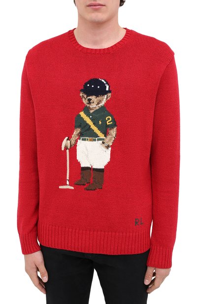 Свитер из хлопка и льна POLO RALPH LAUREN, арт. 710798335, фото 3