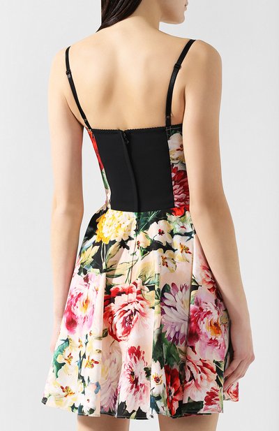 Хлопковое мини-платье DOLCE & GABBANA, арт. F6D3CT/HS5CY, фото 4