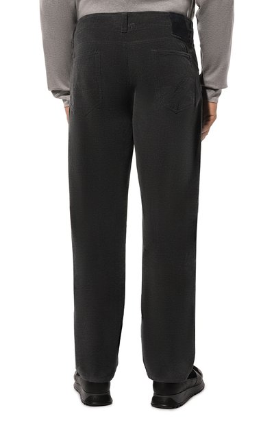 Брюки из хлопка и кашемира CORTIGIANI, арт. 1A3538, фото 4