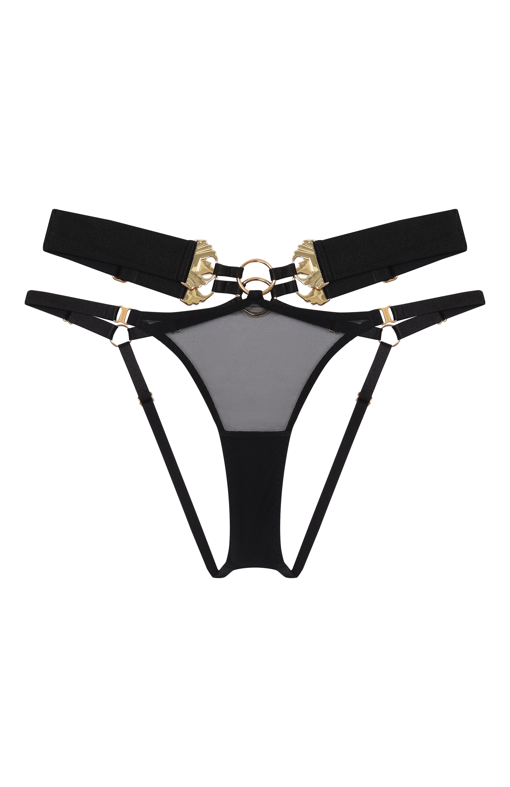 Трусы BORDELLE черного цвета по цене 34750 руб., арт. SS26K03B, фото 1 Трусы BORDELLE, арт. SS26K03B, фото 1