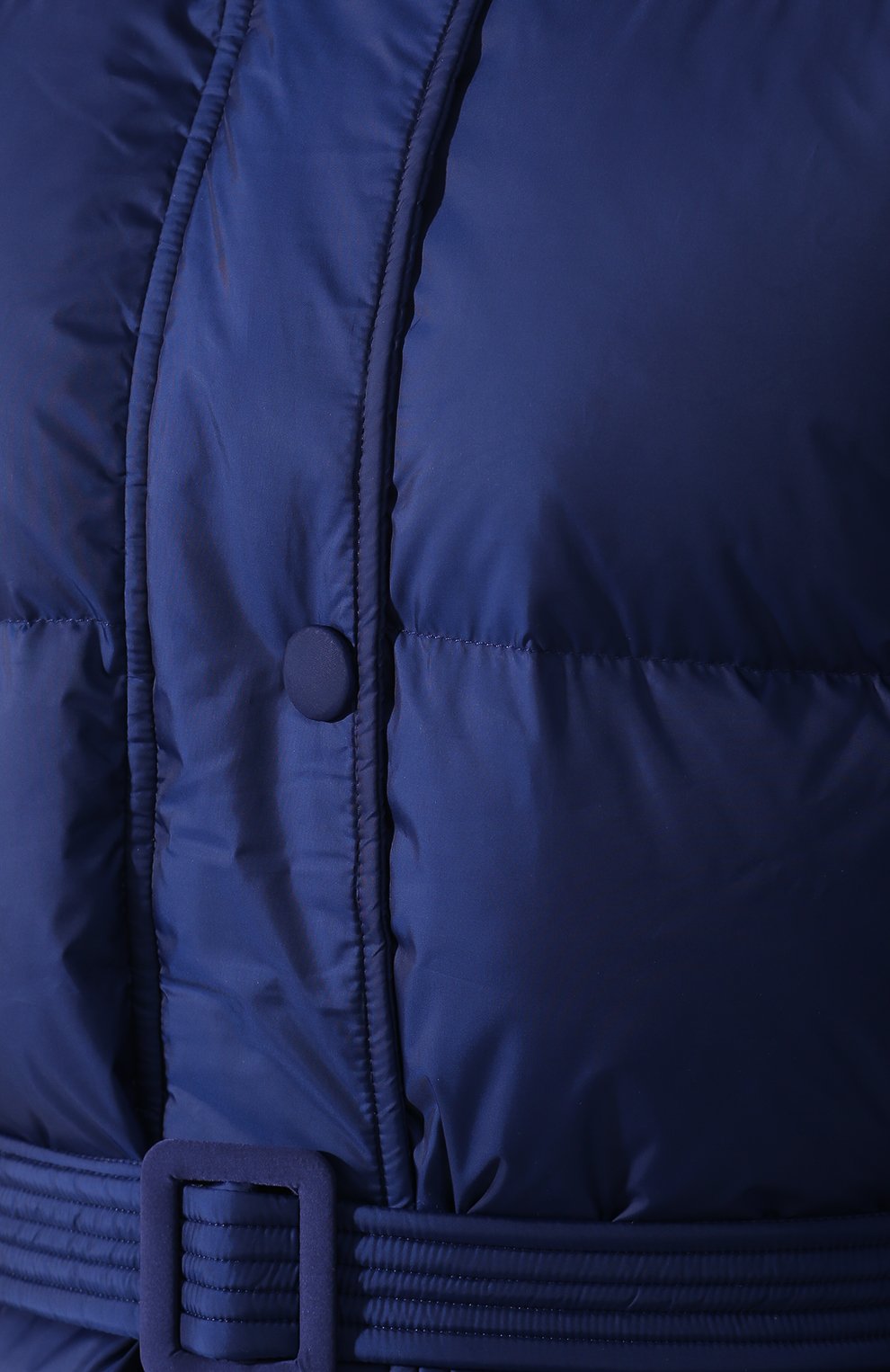 Однотонный стеганый пуховик с поясом и капюшоном IENKI IENKI, арт. KILLER J, фото 5