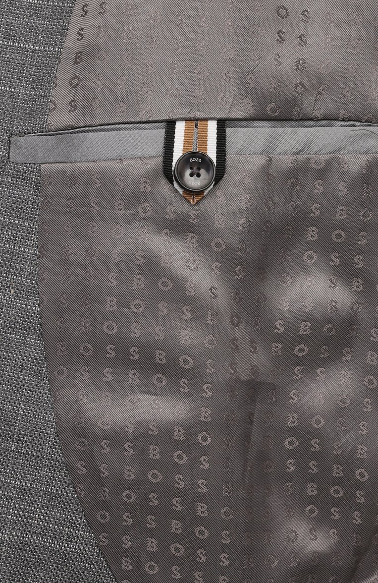Пиджак из шерсти и хлопка BOSS, арт. 50509548, фото 2