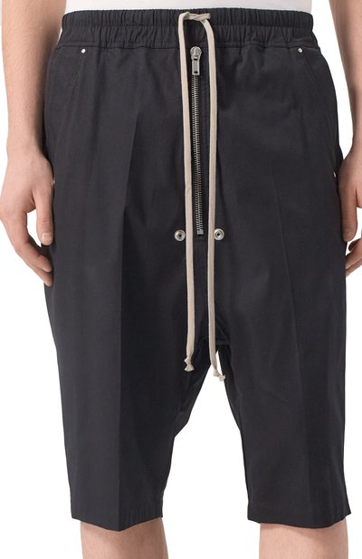 Хлопковые шорты RICK OWENS, арт. RU01E5349/TE, фото 5