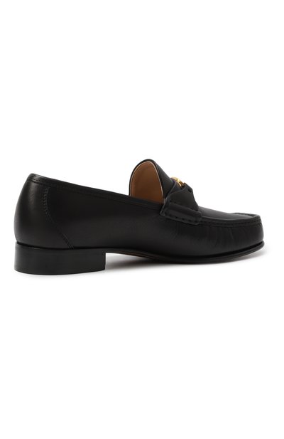 Кожаные лоферы vlogo signature VALENTINO, арт. 7Y2S0J68/MIL, фото 5