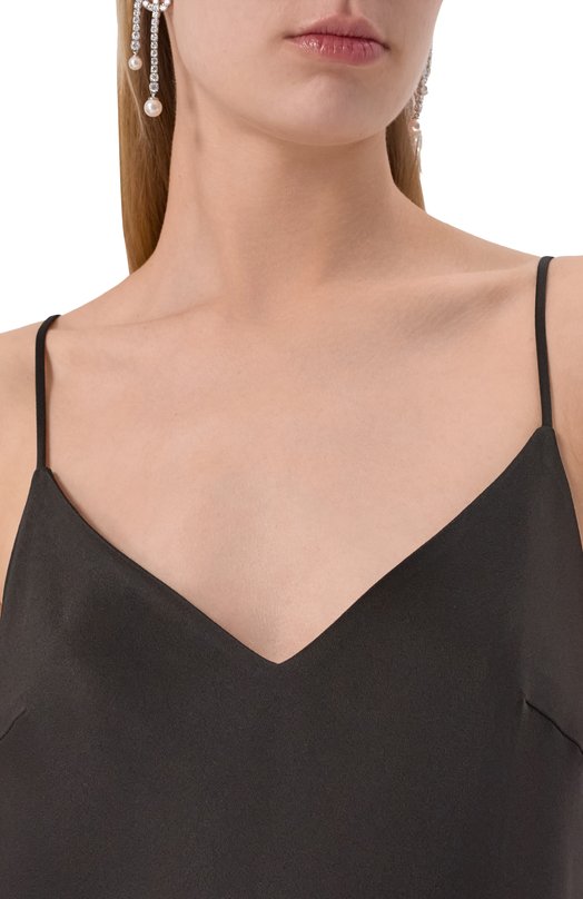 Атласное платье Noble&Brulee NB04/020624/2560 Чёрный  NB04/020624/2560 Фото 5