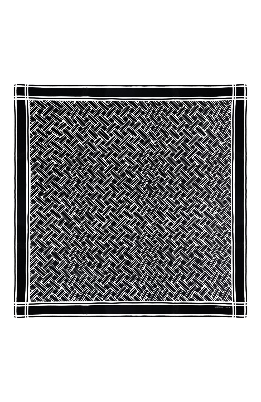 Шелковый платок BOTTEGA VENETA, арт. 574036/3V001, фото 3