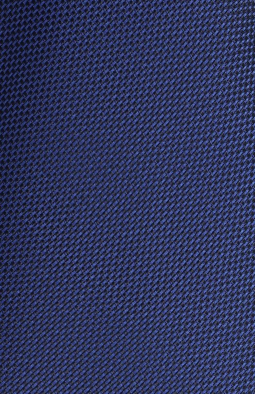 Шелковый галстук Brunello Cucinelli MX8760018 Синий  MX8760018 Фото 4