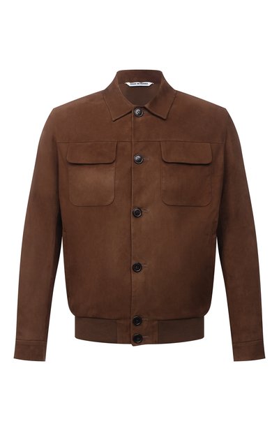 Замшевый бомбер ANDREA CAMPAGNA, арт. 50600E5722600, фото 1