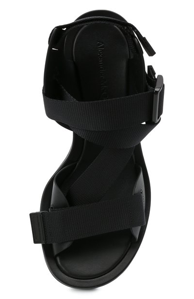 Комбинированные босоножки ALEXANDER MCQUEEN, арт. 667309/W4R52, фото 5