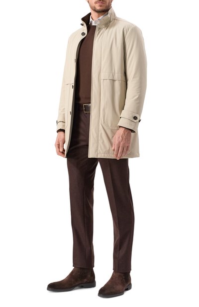 Замшевые челси easy SANTONI, арт. MGEG18937NEAXGEX, фото 2