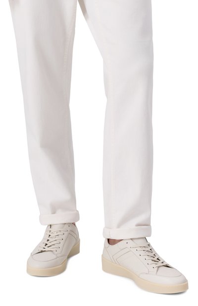 Кожаные кеды nuvola CANALI, арт. 491213/RA01019, фото 3