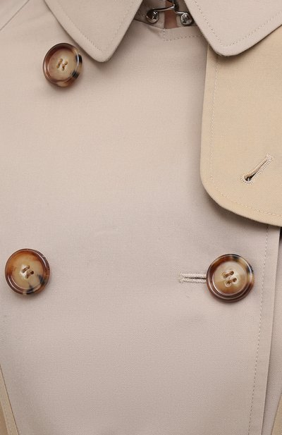 Хлопковый тренч BURBERRY, арт. 8026560, фото 5