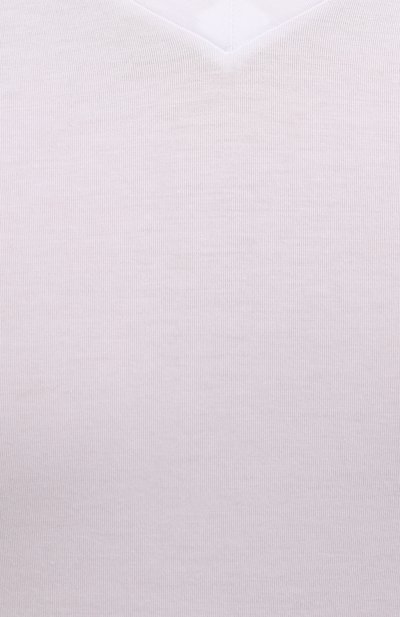 Хлопковая футболка ZEGNA, арт. N2M800050, фото 5