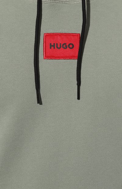 Хлопковое худи HUGO, арт. 50458700, фото 5