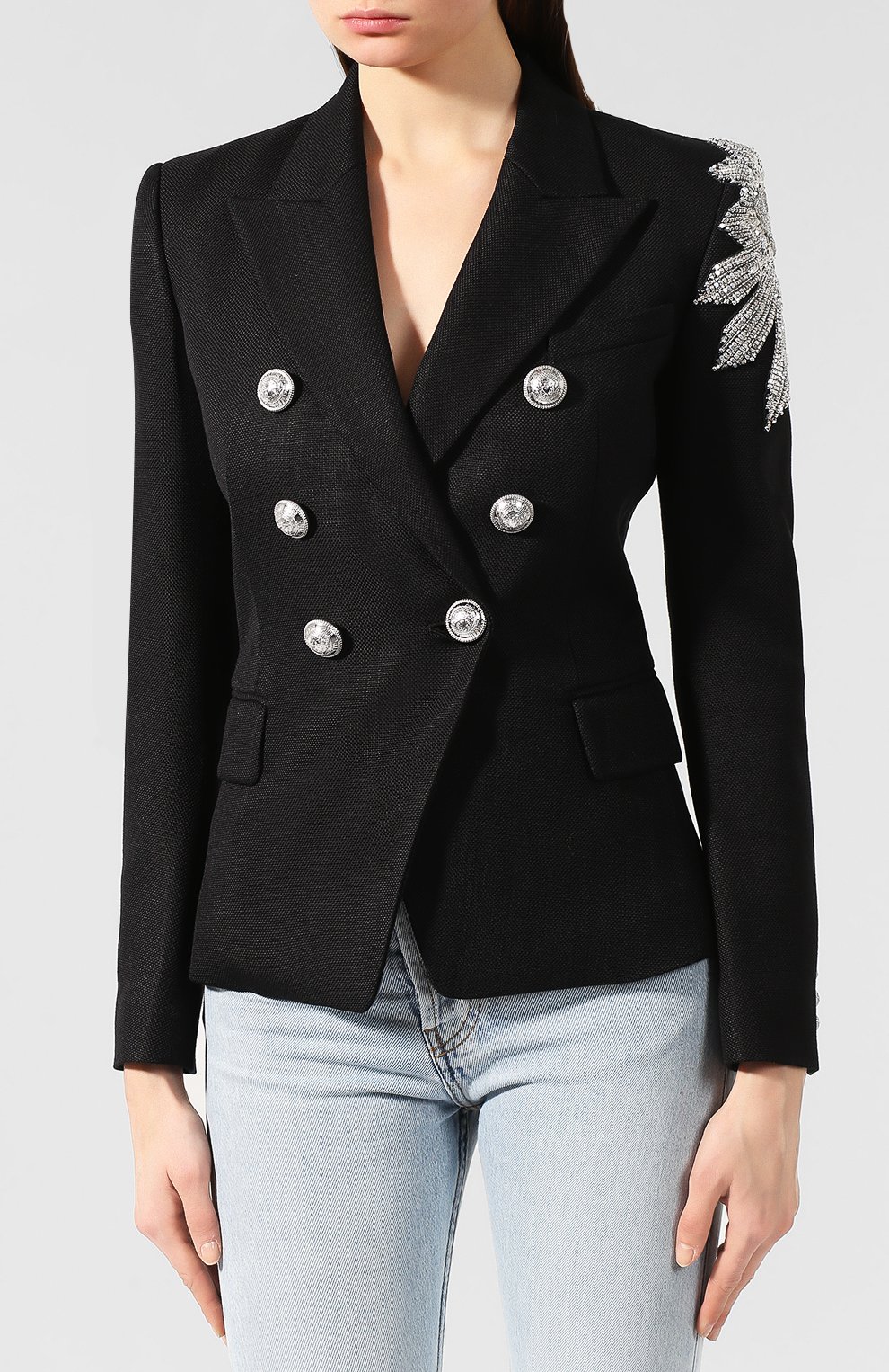 Двубортный жакет BALMAIN, арт. SF07220/P024, фото 3