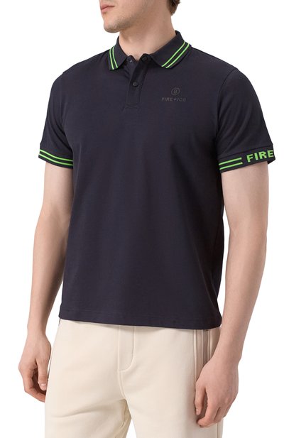 Хлопковое поло BOGNER FIRE+ICE, арт. 54487310, фото 3