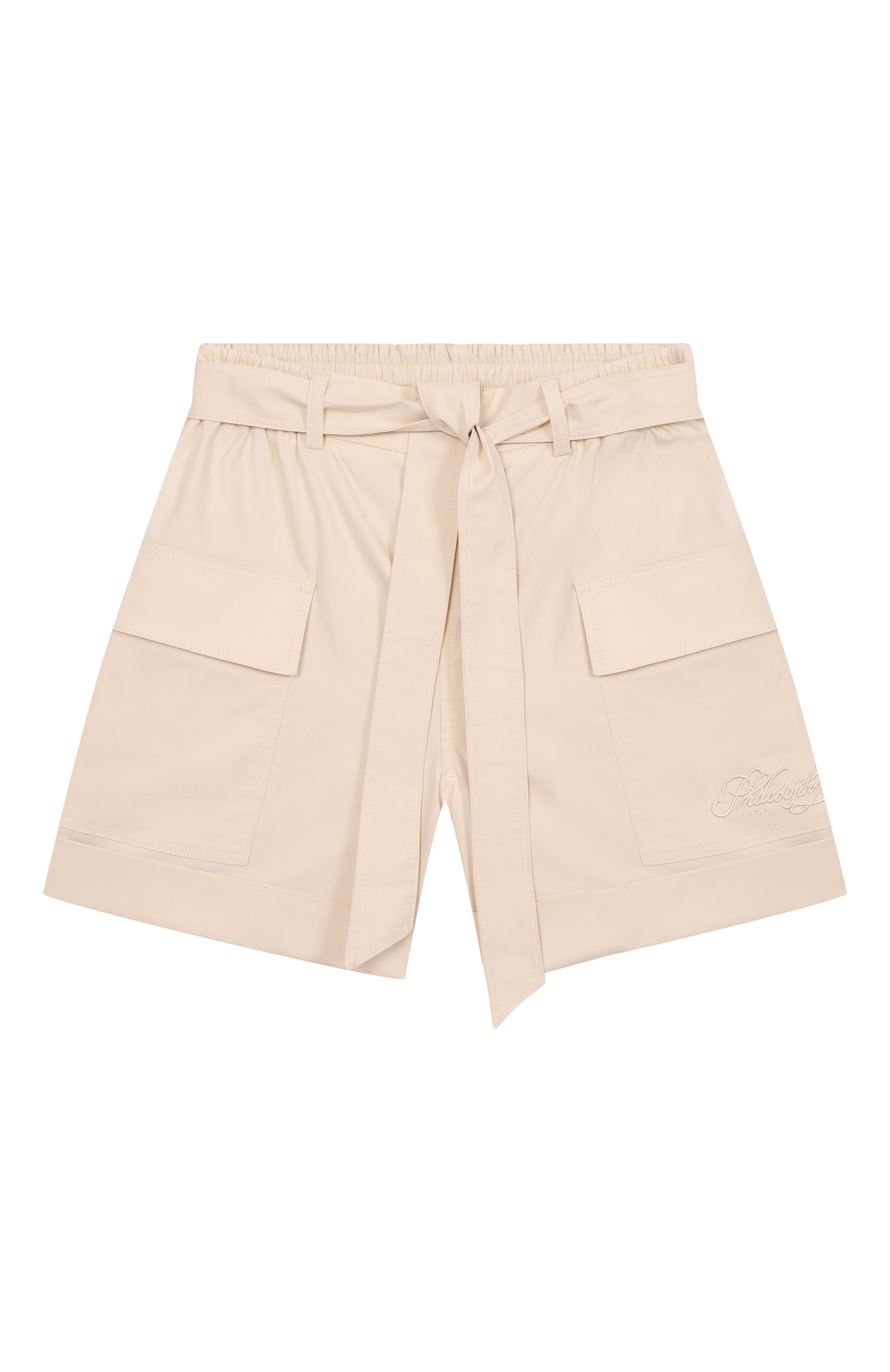 Хлопковые шорты-карго PHILOSOPHY DI LORENZO SERAFINI KIDS, арт. I1E407/5301/12-14, фото 1