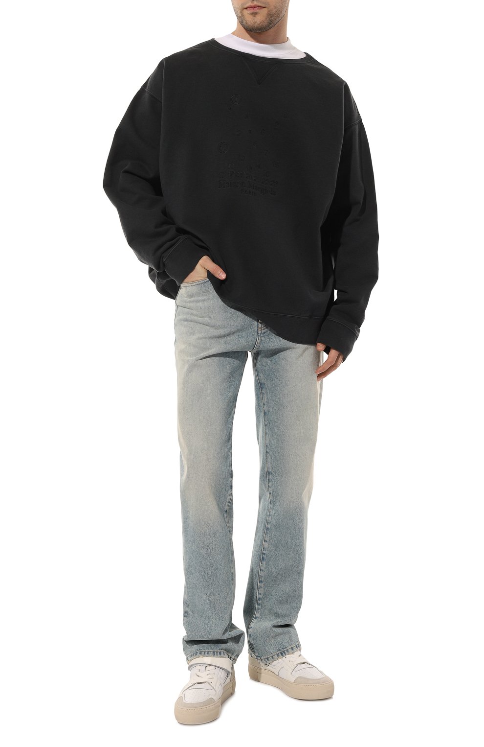 Хлопковый свитшот MAISON MARGIELA, арт. S50GU0208/S25520, фото 2