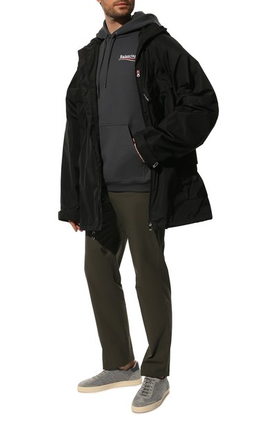 Хлопковое худи BALENCIAGA, арт. 600583/TKVI9, фото 2