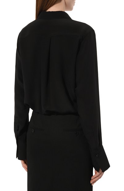 Шелковое боди SASHAVERSE, арт. BD001/shin/black/NY24, фото 4