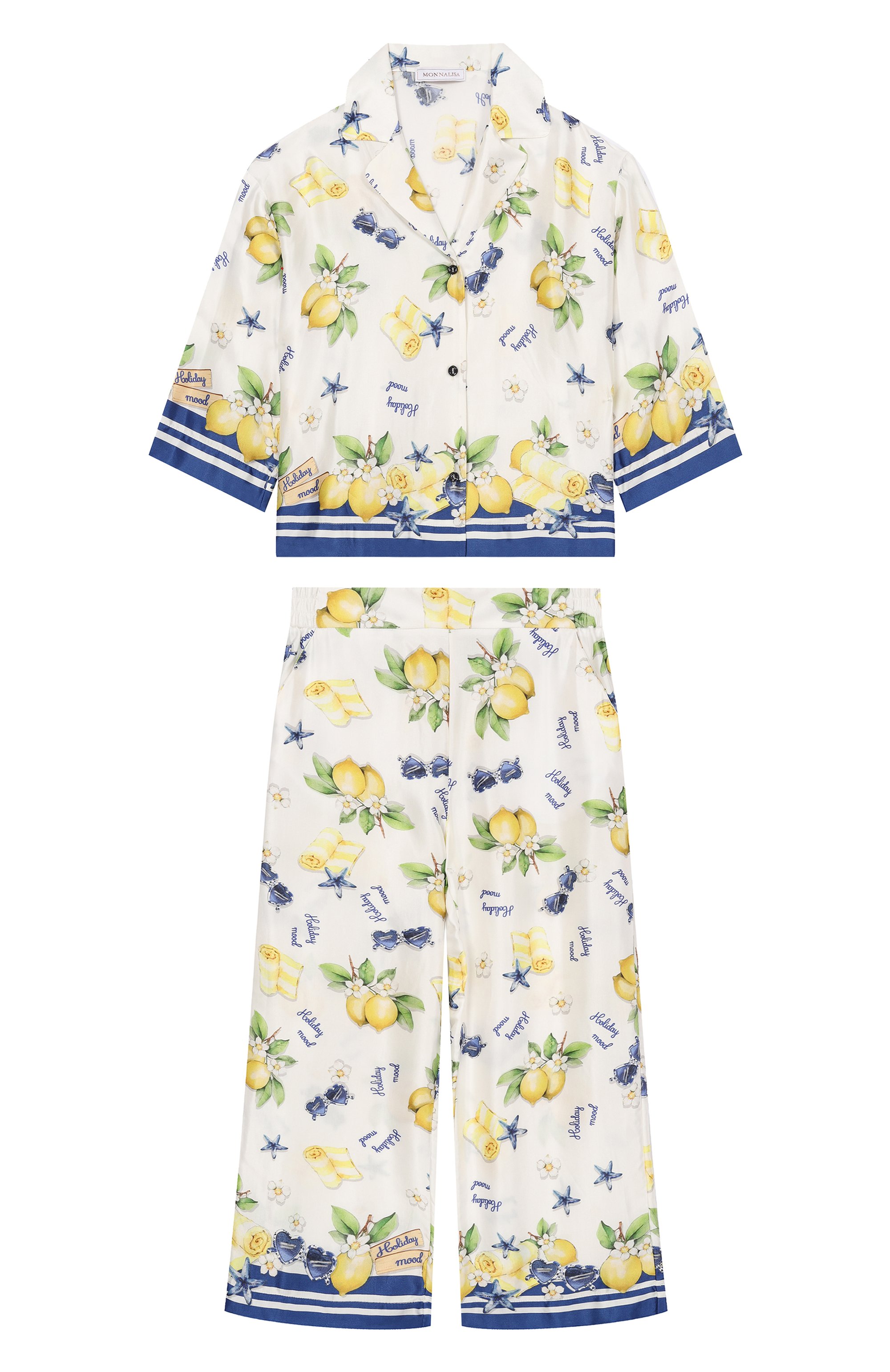 Пижама из вискозы MONNALISA, арт. 11G511NP, фото 1