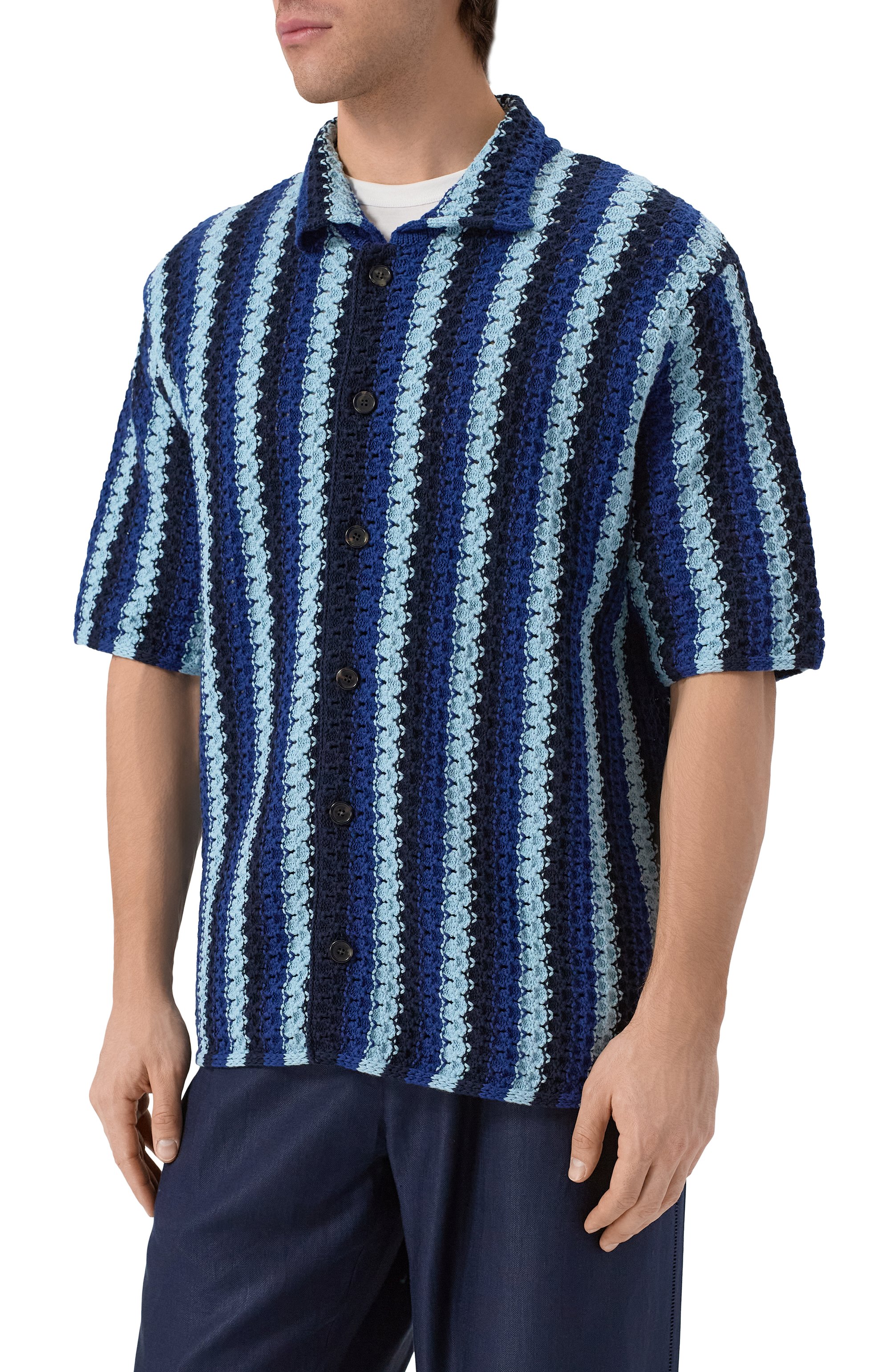 Хлопковая рубашка MVST, арт. 25E/X1P/0/A007/7594, фото 3