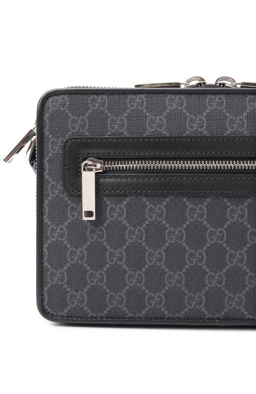 Сумка GG Black medium Gucci 822072/FADJA Серый  822072/FADJA Фото 3