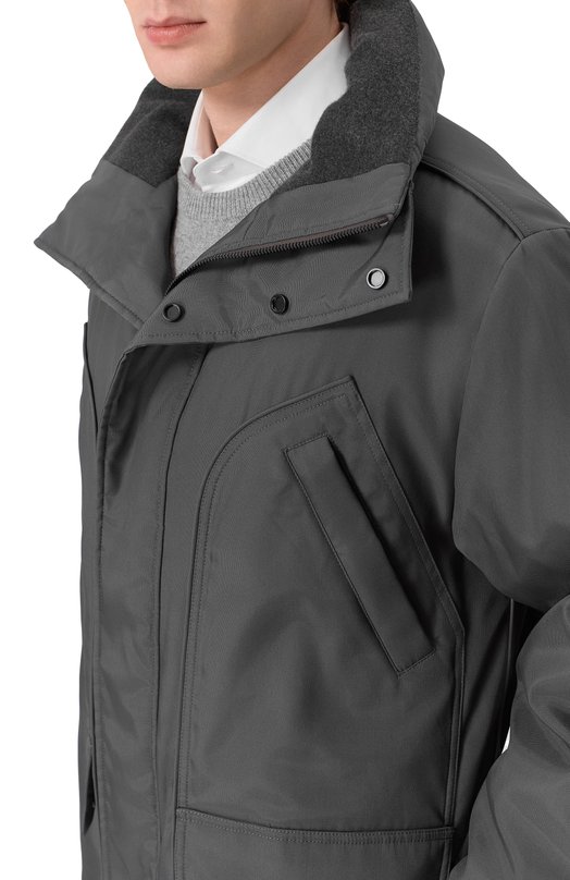 Пуховая парка MVST M25.1MM.C004/F069 Серый  M25.1MM.C004/F069 Фото 5